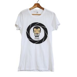 Rock Me | Funny James Bond Cartoon Character Tee